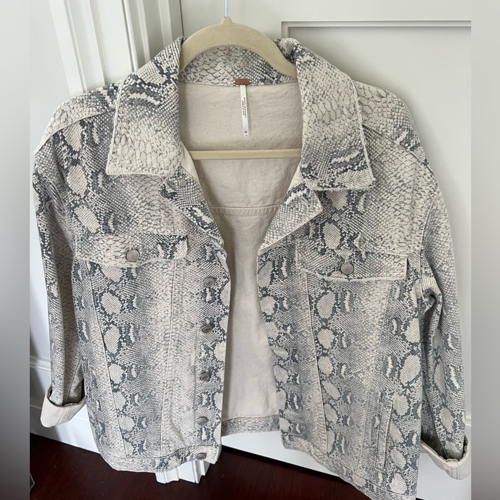 Free People denim jacket